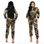 Bulk wholesale sport clothes women 2 piece tracksuit set