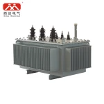 Bushing current pool light transformer with cable box