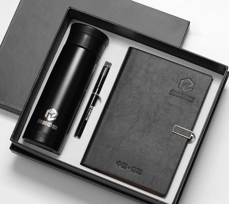 Business Notebooks Gift Set With Pen Corporate Office Stationary Gift Set