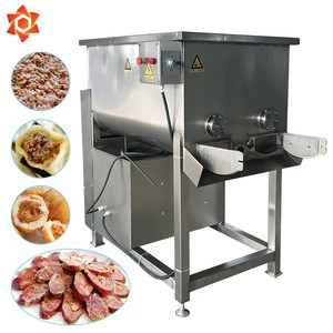 BX-200 minced meat mixing machine food production equipment used meat blender sausage mixer machine
