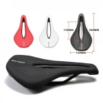 C1603fm Ec90 Bike Seat Saddle Mtb Road Bike Saddles Mountain Bike Racing Saddle Pu Breathable Soft Seat Cushion