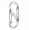 Cable Carabiner Camping Hiking Hook Chain Key S-Ring Lock Clip Holder