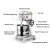 Import cake making Equipment double meat grinder dual planetary mixer machine with scrapper triple speed (gear) b10-bl planetaria sale from China