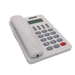 Call ID phone corded desk telephones set lcd display landline telephone for office home hotel