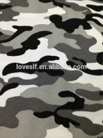 Camouflage Fabric Plaid Shirt Digital Printing For Summer Out