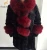 Import Canada Design Pieces of Mink Coat Fox Fur Collar Overcoat from China