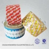 Candy wrapper pvc twisted metallized film with customized