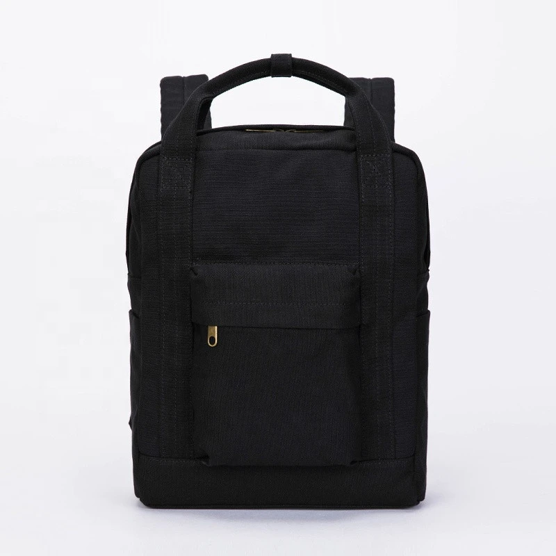 Canvas backpack female Korean fashion wild backpack college style school bag leisure bag