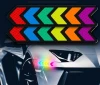 car accessories Reflective rainbow color  Pattern Car rear and front Bumper Stickers