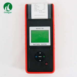 Car Battery Tester with Printer MICRO-768A Auto Battery Tester Vehicle Charging System Testing