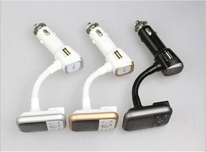 car mp3 player with fm transmitter usb car charger