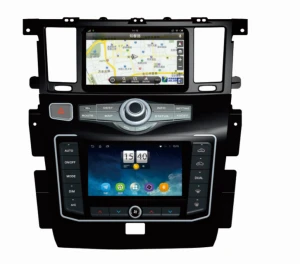 Car Stereo Radio DVD Player for Nissan Patrol 2020/infiniti QX80 Gps Navigation with BT Audio Wifi 4G Headunits