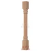 Carved Wooden Furniture Parts Solid Wood Stair Post Wood Baluster