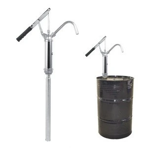 Cast iron gallon drum barrel tank suction oil diesel dispense transfer hand lever pump