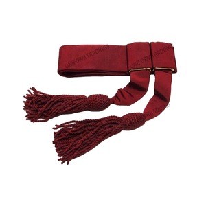 Ceremonial Waist Sashes and Belts | Military Ceremonial Uniform Waist Belts and Sash | Braid Sashes