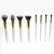Import Cheap 8 Pieces Custom Logo Synthetic Hair Wood Handle Cosmetic Brush Makeup Brushes from China