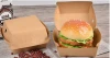 cheap color printed paper hamburger box