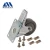 Import Cheap price various sizes swivel trolley caster wheel with brake from China
