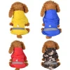 Cheap summer accessories reflective windbreaker customized fluorescent pet dog clothes