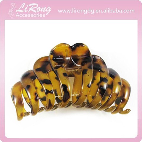 Cheap Wholesale Accessories Can be customized Plastic Hair Claw Clips,Strange hand clip