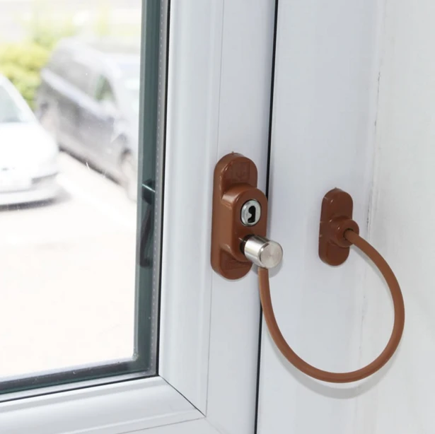 Childproof window lock, window security lock, window safety lock