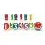 Import children sport item pu foam colorful bowling set toy with ball from China