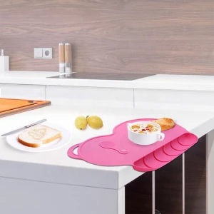 Children tableware table mat Food Catching Baby Placemat with Suction Other Baby Supplies