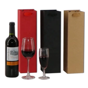 China factory direct sale cheap luxury packaging customized logo printed red wine bottle gift paper box carton