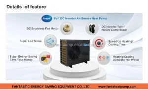 China heat pump manufacturing air to water heat pump inverter heater