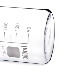 China Manufacture High Transparency Cheap Price Borosilicate Lab Glass Beaker