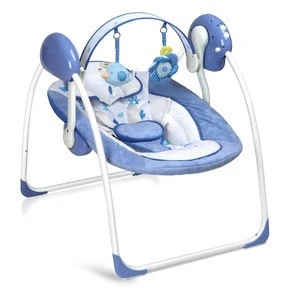 China manufacture low price Automatic Electric baby cradle swing with music