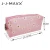 china produce  Private Label Cosmetic Custom Daisy Pattern Colorful  Cosmetic bag logo Cute Make Up Bag