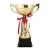 Import China sale OEM design art collectible use metal gold trophy cup from China