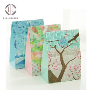 China supplier beautiful types paper bag for kids/raw materials of paper bag for sale