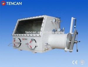 China Tencan easy operating lab vacuum glove box suppliers, stainless steel vacuum glovebox