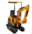 China Titan Brand 1200kg Mini/Small digger Hydraulic Crawler Excavator For Garden and farm