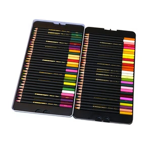 China Wholesale 72colors Watercolor Pencil Set Colorful Wooden Colored Pencil