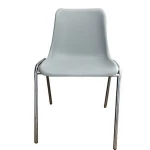 Chinese Cheap Affordable Industrial Colourful Furniture Stackable Dining Room Designer Counter Restaurant Chairs