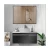 Import Chinese Supplier Wall-mounted Modern Decorative Wall Bathroom Mirror from China