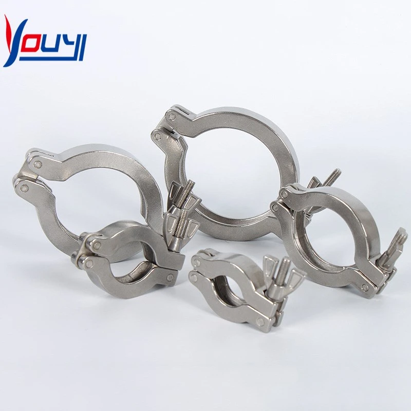 Corrosion Resistance Clamps, Vacuum Stainless Steel 304 KF Clamp, Stainless Steel Clamp,