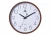 Import Classic 12&quot; Silent Quartz Decorative Wall Clock Non Ticking Digital Plastic Battery Operated Round Easy Read Home/Office/School from China