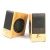 Import classic design eco friendly custom bamboo speaker for laptop/computer/mobile phone or other portable audio player from China