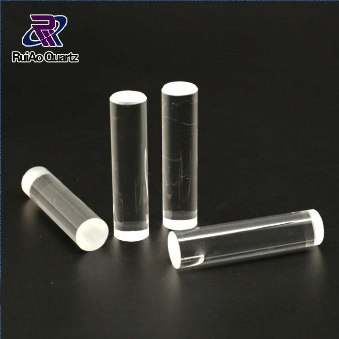 Clear silica crystal quartz glass rods for quartz tube heater