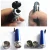 Import click n grinder 2in1 lighter with grind function sneak a toke smoking metal pipes vaporizers accessory tool with lighter from China