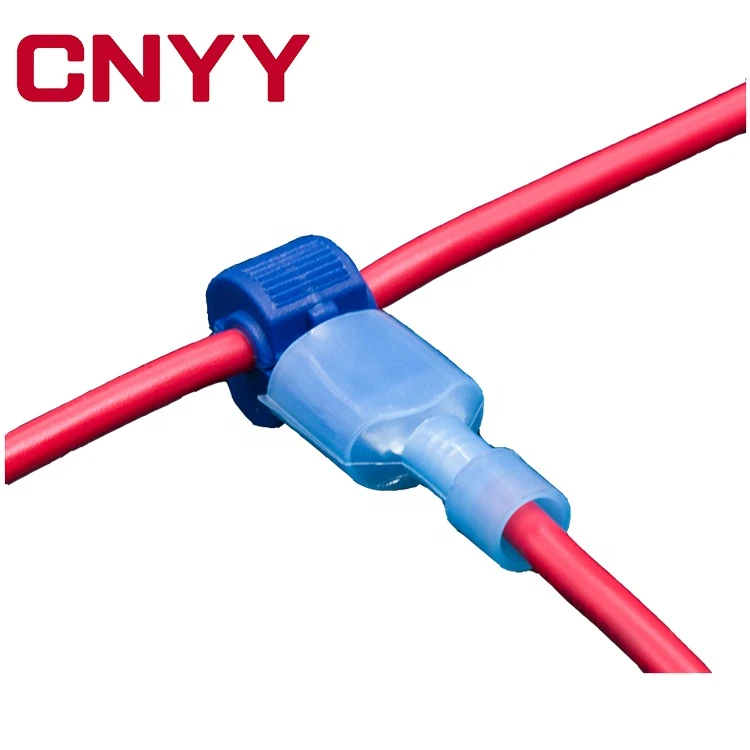 CNYY-T Quick Connecting Disconnectors Electrical Terminal Scotch Lock Quick Splice Wire Connector
