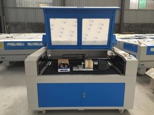 Co2 Plastic Leather Paper laser cutting machine with up and down table