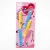 Import Colorful durable Plastic Handle makeup tool 4PCS eyebrow razor set from China