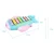 Import Colourful Keyboard Knock Piano Musical Instrument Toy Kids Educational Learning Plane Shape Lovely Xylophone Music Toy from China