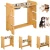 Import Combohome Pet Bowls  Dogs and Cats Adjustable Height Bamboo Elevated Feeder Stand from China
