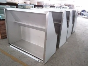 Commercial customs size restaurant stainless steel canteen kitchen use chimney hood